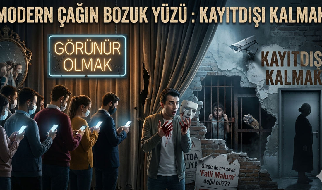 Modern toplum, bireyi sürekli bir performans sahnesine hapsederek toplumsal gerçeklere