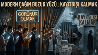Modern toplum, bireyi sürekli bir performans sahnesine hapsederek toplumsal gerçeklere