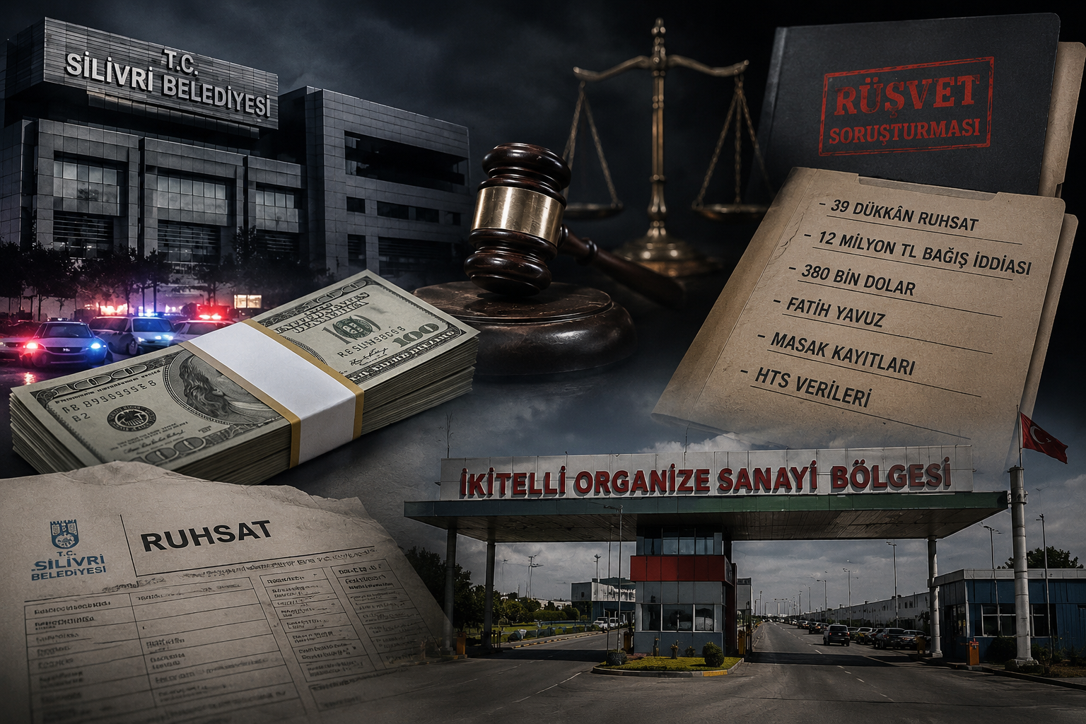 Silivri Cumhuriyet Başsavcılığı’nın Silivri Belediyesi’ne yönelik yürüttüğü yolsuzluk ve rüşvet