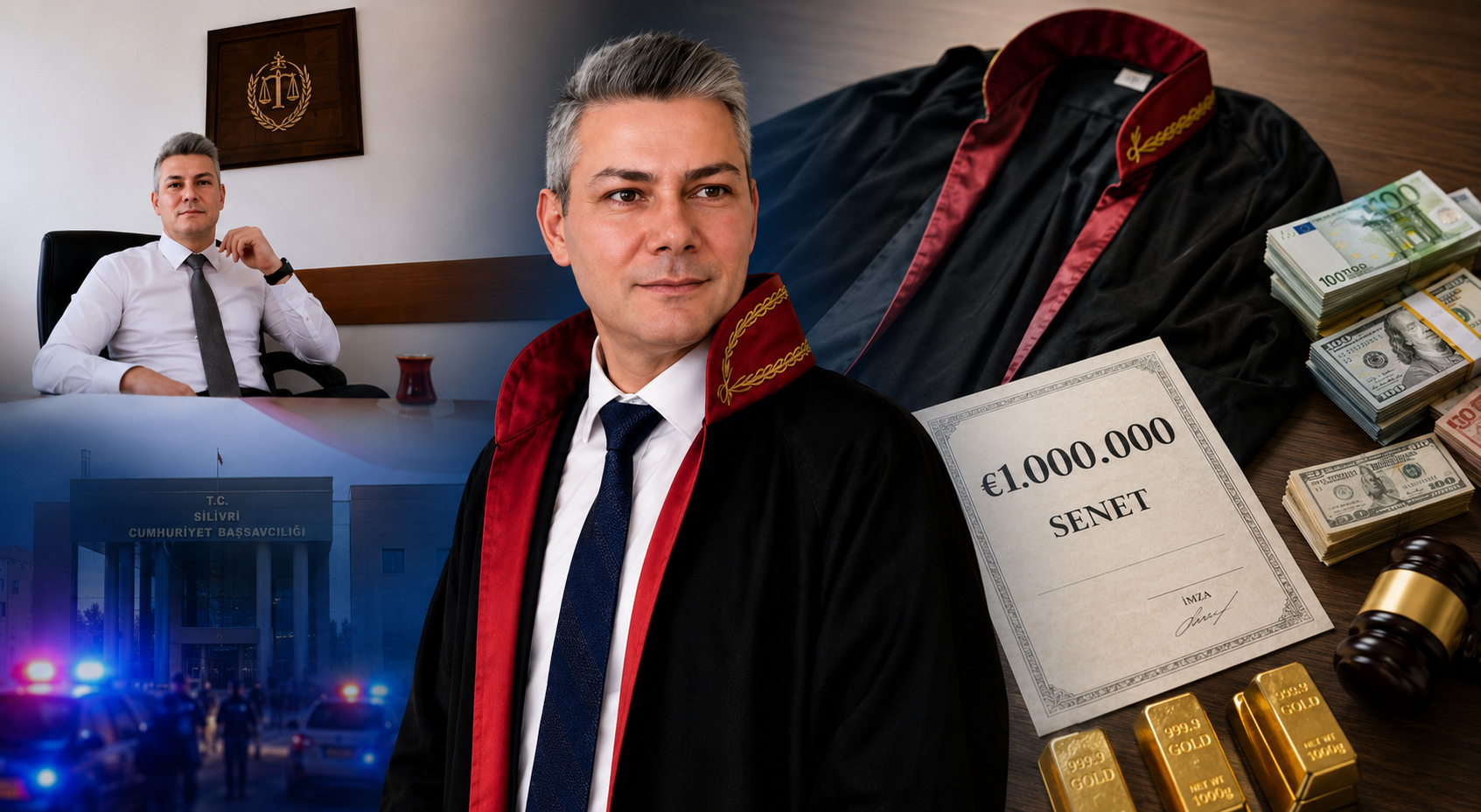 Silivri merkezli soruşturmada, kendisini hakim olarak tanıtıp vatandaşları dolandırdığı öne