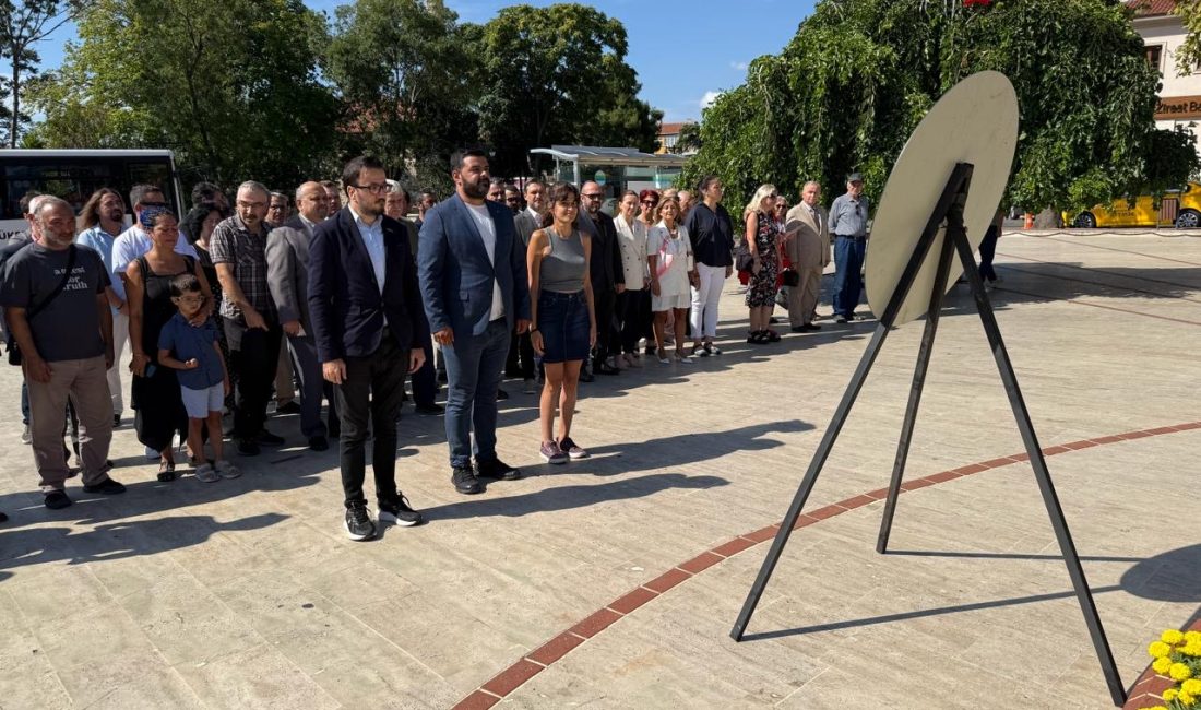 24 Temmuz Gazeteciler ve Basın Bayramı dolayısıyla Tekirdağ Valiliği önünde