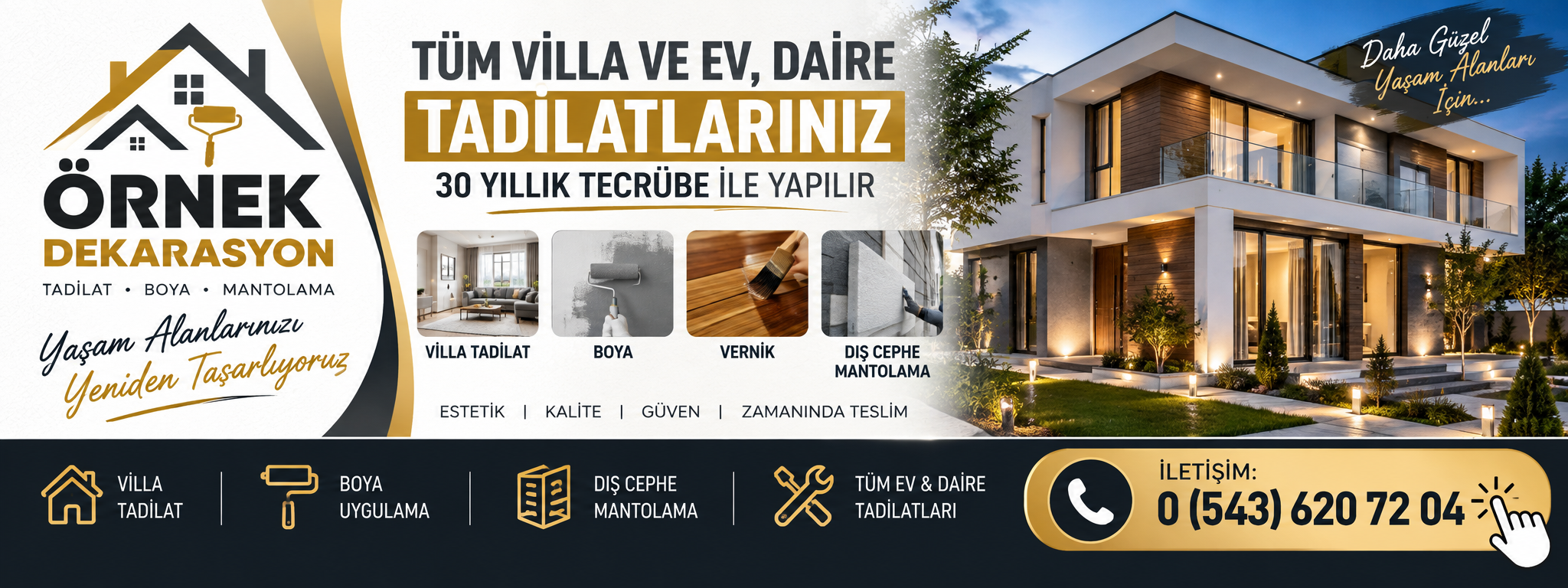 Örnek Dekorasyon - Villa ve Ev Tadilatları