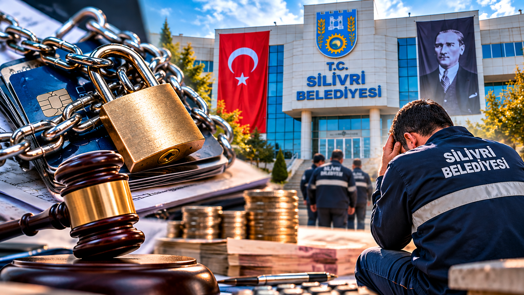Banka hesaplarının bloke edildiği iddiası gündemde. Belediye yönetiminin hacze itiraz