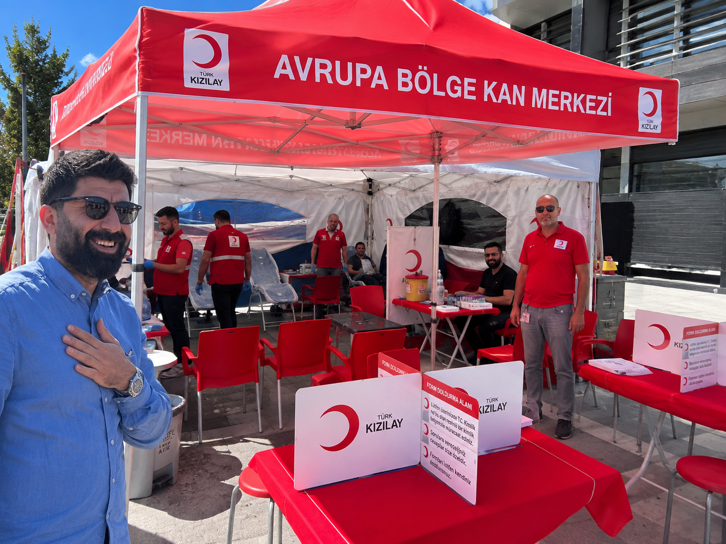Kızılay’ın kampanyasında 715 ünite kan bağışı gerçekleştirildi Türk Kızılay Silivri