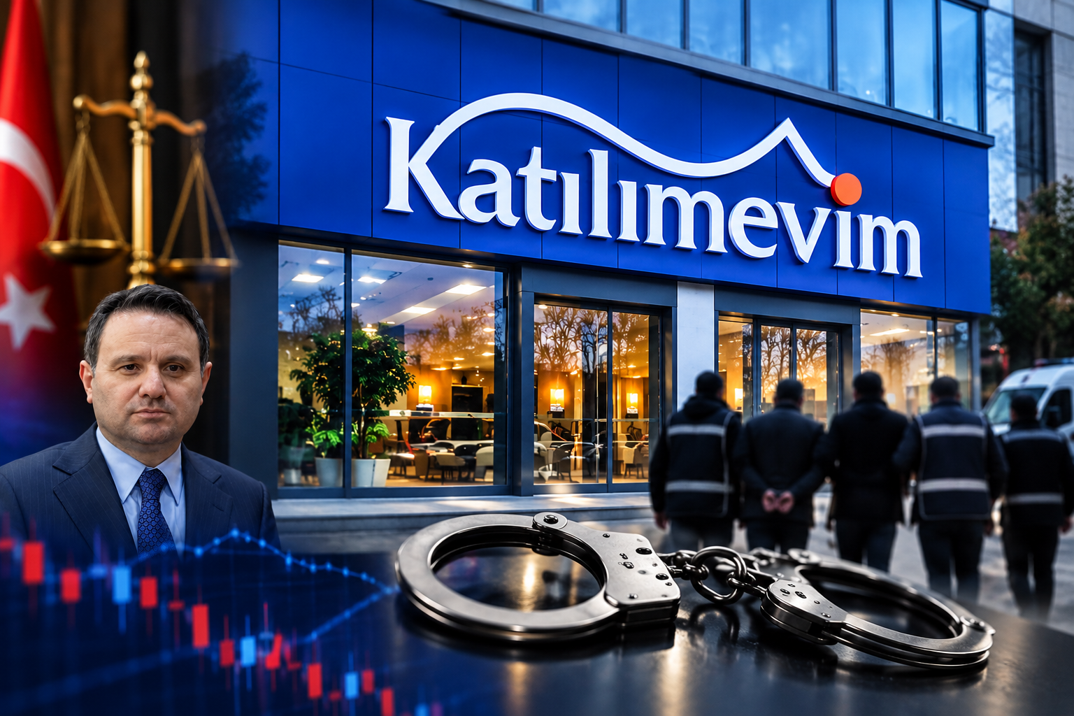 İstanbul’da sermaye piyasası işlemlerine yönelik yürütülen soruşturmada Katılımevim Tasarruf Finansman