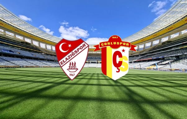 Elazığspor-Çorluspor 1947 Nesine 2. Lig Beyaz Grup maçında, Çorluspor 1947