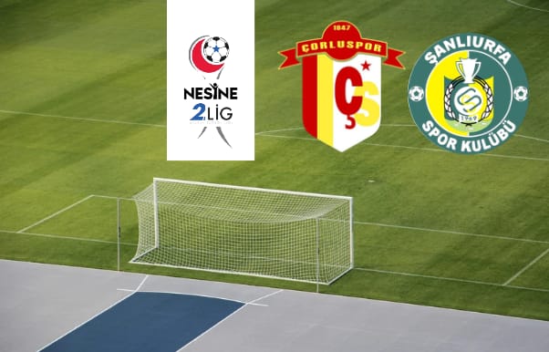 Çorluspor 1947-Şanlıurfaspor Nesine 2. Lig Beyaz Grup maçı.