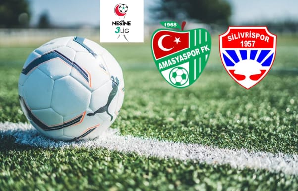 Nesine 3. Lig 1. Torba maçında Silivrispor Amasyaspor FK deplasmanından