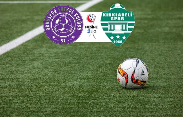 Kırklarelispor Ordu deplasmanında mağlup.