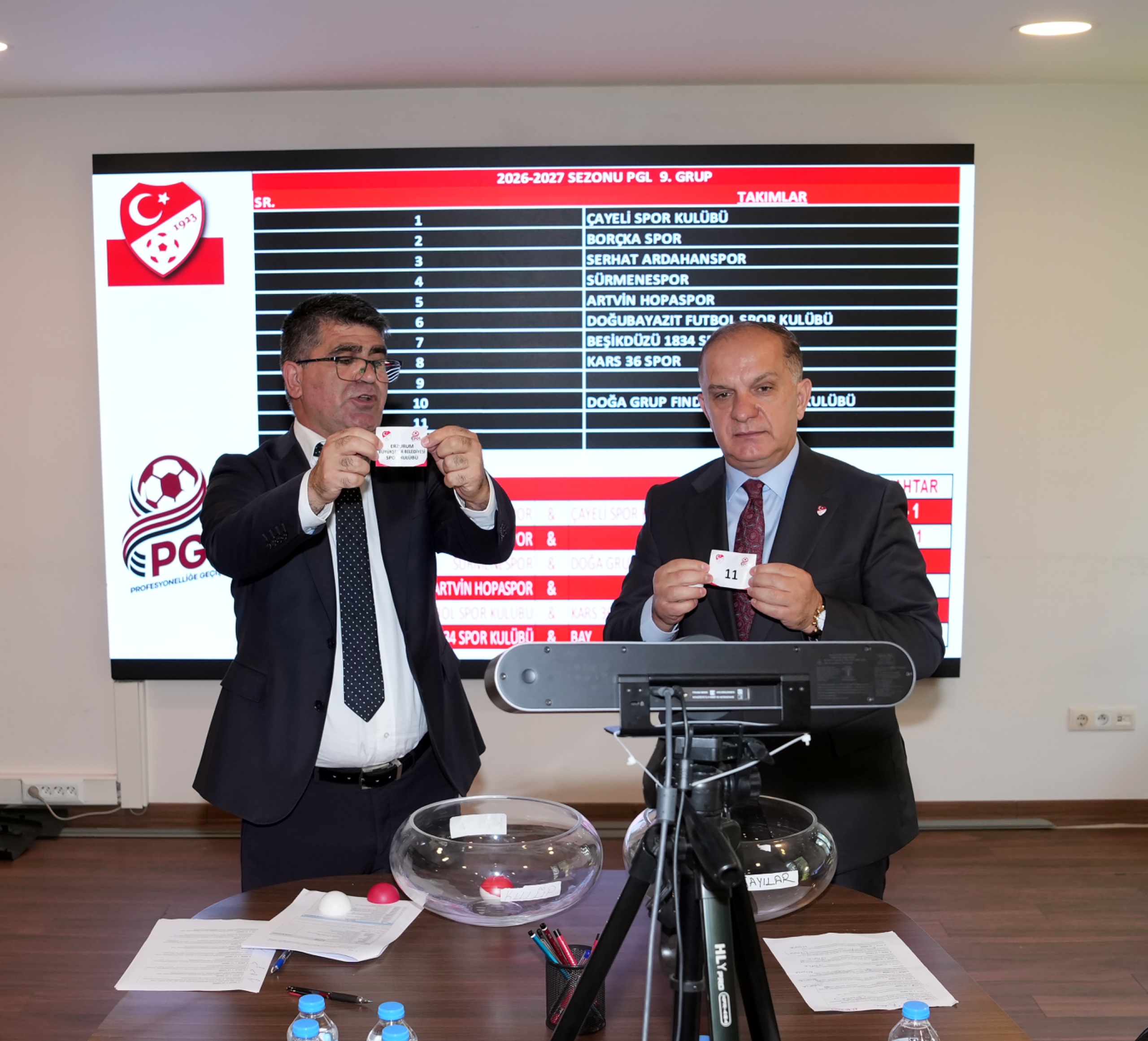 Profesyonelliğe Geçiş Ligi'nde Fikstür Çekimi...