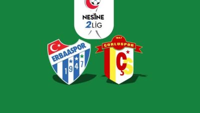 Çorluspor 1947 Erbaaspor deplasmanında 45+3'de güldü...