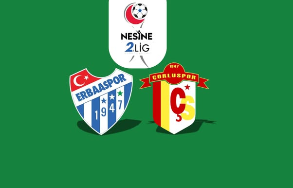 Çorluspor 1947 Erbaaspor deplasmanında 45+3'de güldü...