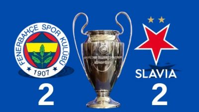 Fenerbahçe Slavia Prag ile 2-2 Berabere Kaldı!