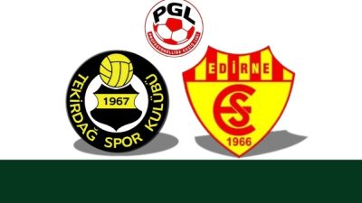 Tekirdağspor-Edirnespor maçı golsüz tamamlandı.