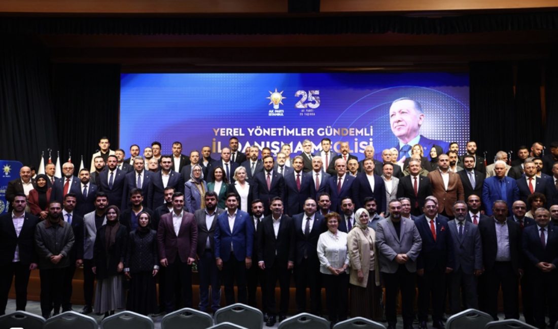 AK Parti İstanbul İl Başkanlığı tarafından düzenlenen Yerel Yönetimler Gündemli