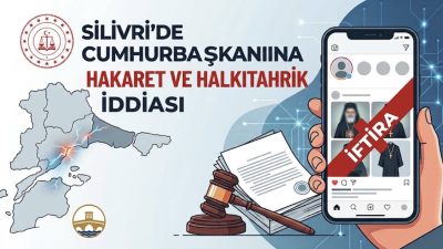 Silivri’de yaşayan A.Y.A., sosyal medya hesabı üzerinden Cumhurbaşkanı Recep Tayyip