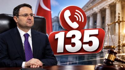Adalet Bakanı Akın Gürlek, Alo Adalet 135 Hattı’nın Türkiye genelindeki