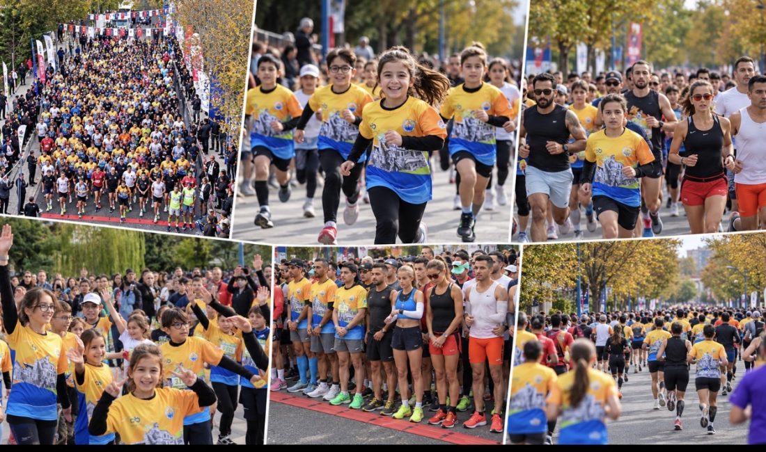 Tekirdağ’ın Çorlu ilçesi, ilk kez düzenlenen Uluslararası Çorlu Yarı Maratonu
